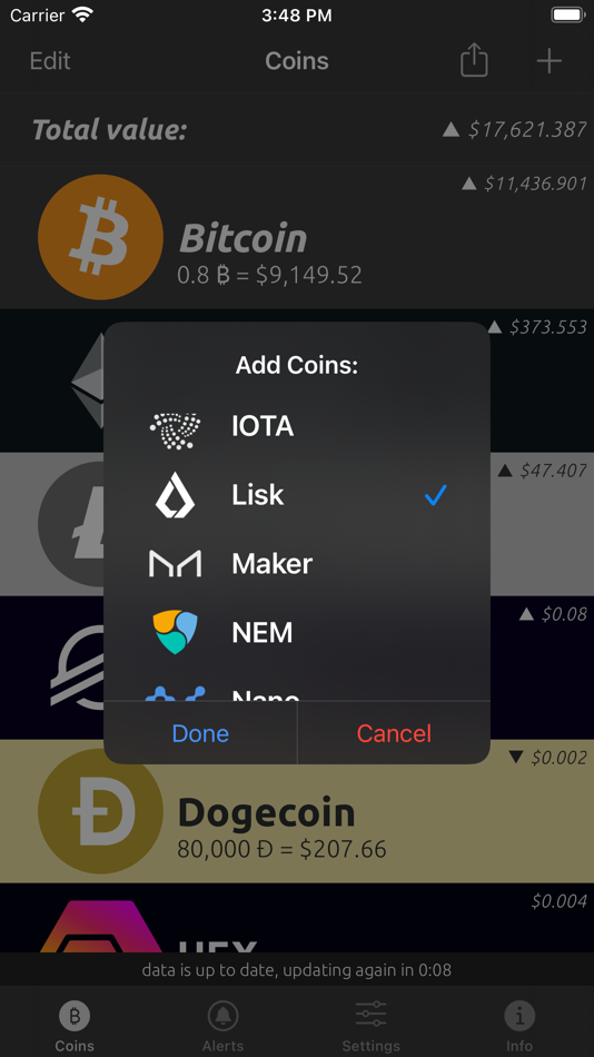 #7. Bitcoin Convert (iOS) Podle: SweetP Productions, Inc.