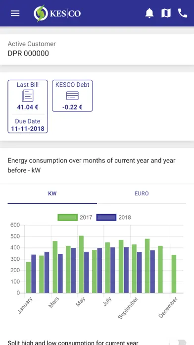 eKesco - Fatura Online App Store screenshot 2