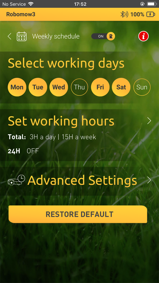 #4. Robomow App 3.0 (iOS) Podle: Robomow