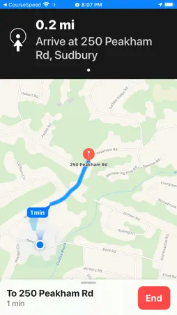 CourseSpeed screenshot 7