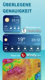 wetter widget - skyflip iphone bildschirmfoto 3