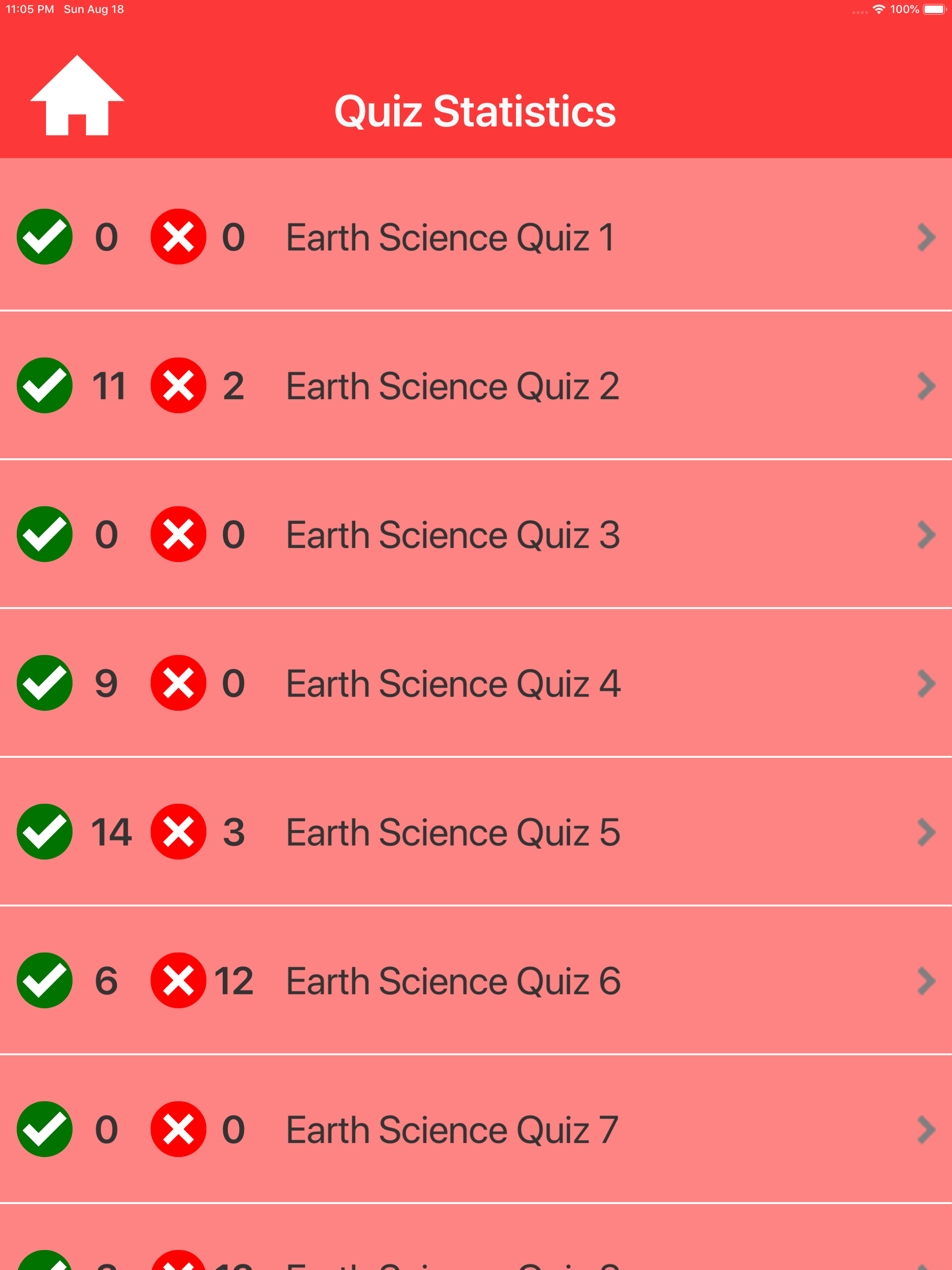 The Earth Science Trivia screenshot 14