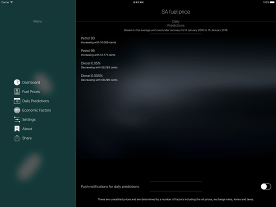 Screenshot #6 pour SA Fuel Price