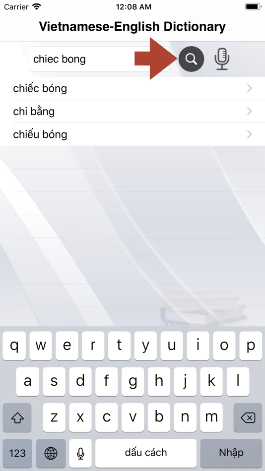 #3. Vietnamese-English Dictionary. (iOS) Podle: Ngo Bien