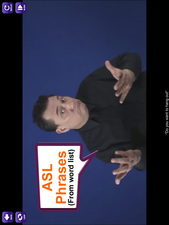 ASL Translator iPad screenshot 4 - Education app