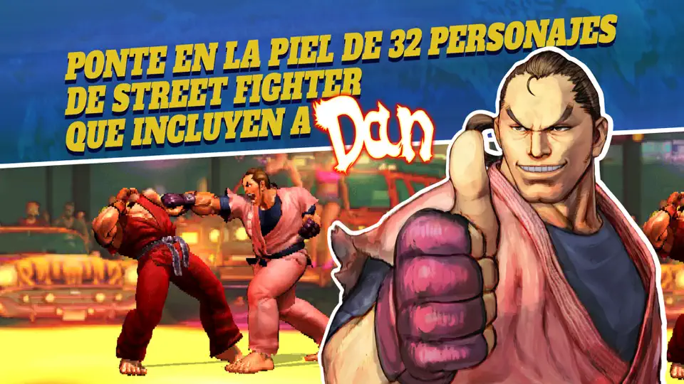 Captura de pantalla de Street Fighter IV CE en iPhone 1