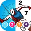 Spider Hero Man coloring super icon