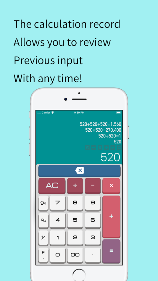 #5. PureCalc-Essential Calculator (iOS) Ved: 景双 崔