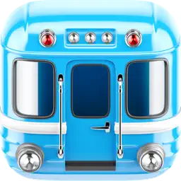 Subway Train Simulator 2D app icon