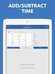 date & time calculator(9 in 1) айпад изображения 3