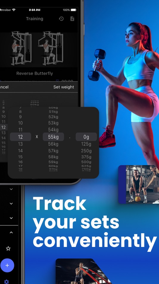 #2. Heft - Exercise Tracker & Log (iOS) 由: Kubasov, Kumbartzky & Vinnbruch GbR