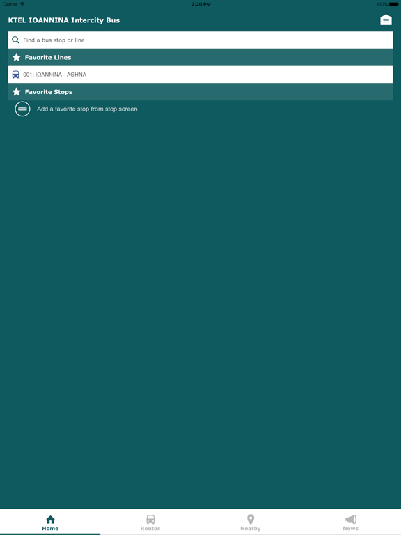Screenshot #4 pour KTEL IOANNINA Intercity bus