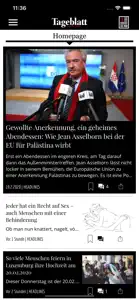 Tageblatt Mobile screenshot #1 for iPhone