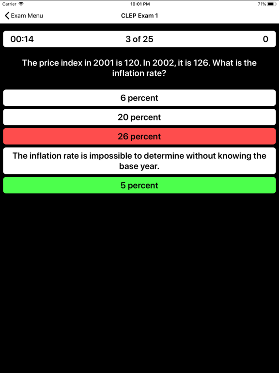 Screenshot #5 pour CLEP Macroeconomics Prep
