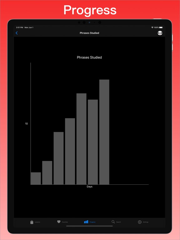 Learn Japanese + iPad screenshot 6 - Education app