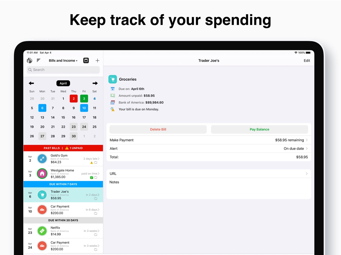 iPad screenshot
