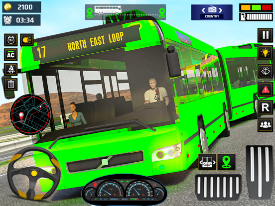 ビッグバスシミュレータードライビングゲーム Bus Gameのおすすめ画像1