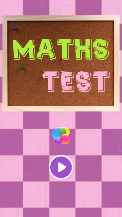 Screenshot #1 pour Maths Test