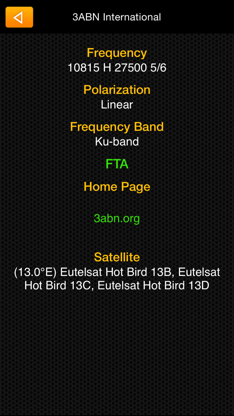 Satellite Transponders screenshot 3
