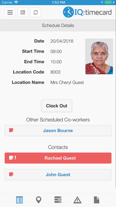 IQTimecard Screenshot