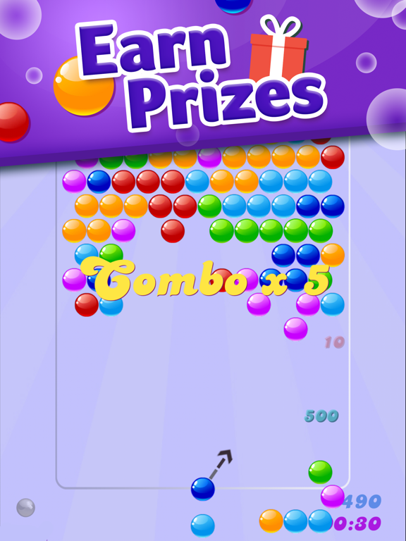 Bubble Shooter! Tournaments iPad screenshot