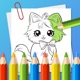 Coloring Book : Sketch & Paint app icon - Productivity app for iPhone