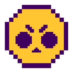 Pixel coloriage Brawl Stars