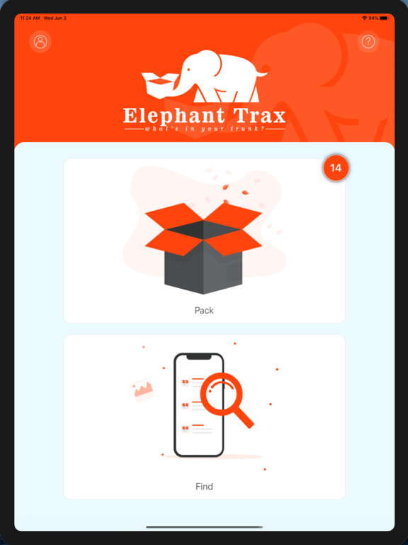 Screenshot #4 pour ElephantTrax: storage tracker