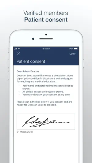 MedShr: The App for Doctors screenshot 2