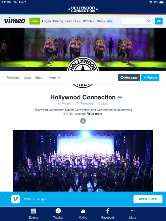Hollywood Connection iPad screenshot 4 - Entertainment app