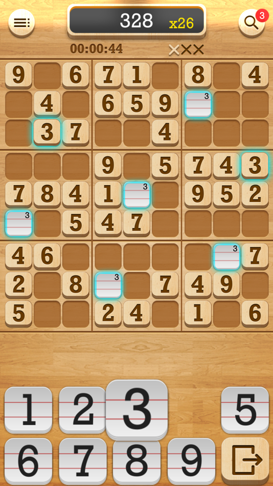 #4. Sudoku Cafe (iOS) Podle: BitMango, Inc.