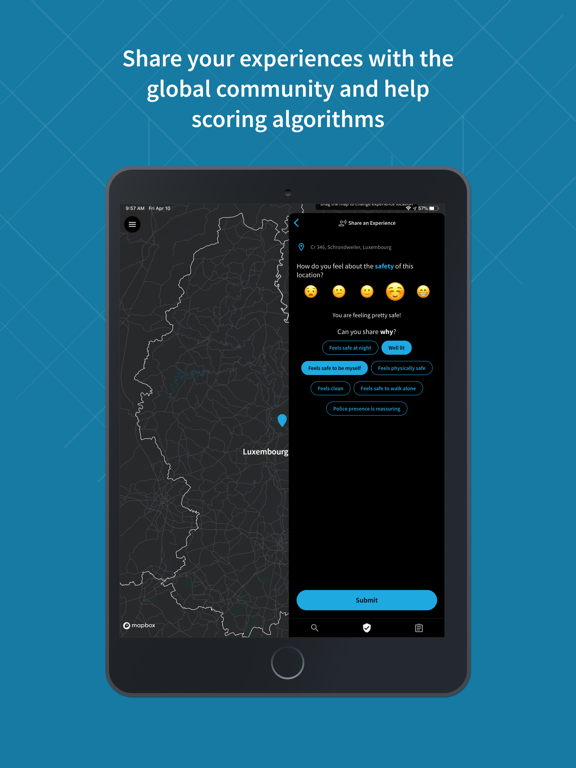GeoSure iPad screenshot 5 - Travel app