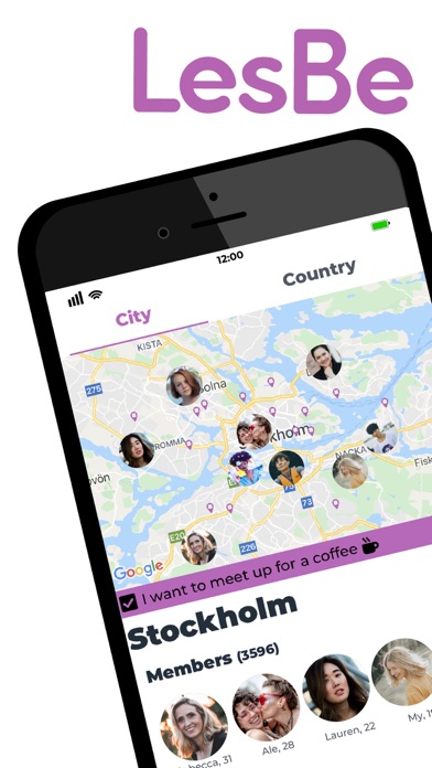 LesBeSocial - LGBTQ friends Screenshot
