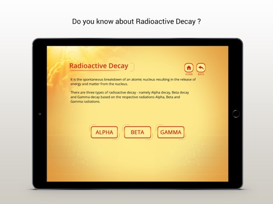 Screenshot #6 pour Radioactivity- Physics