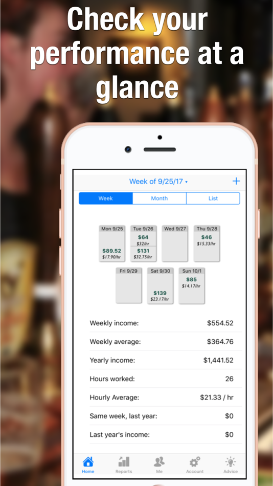 #1. Just The Tips: Tip Tracker (iOS) 由: www.justthetips.com
