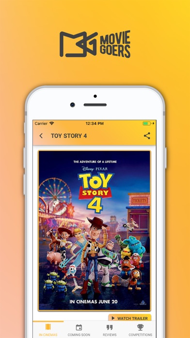 Moviegoers iPhone screenshot 4 - Entertainment app