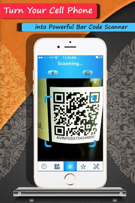 QR code: scan, generate