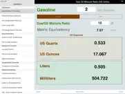 gas oil mixture ratio ipad images 1