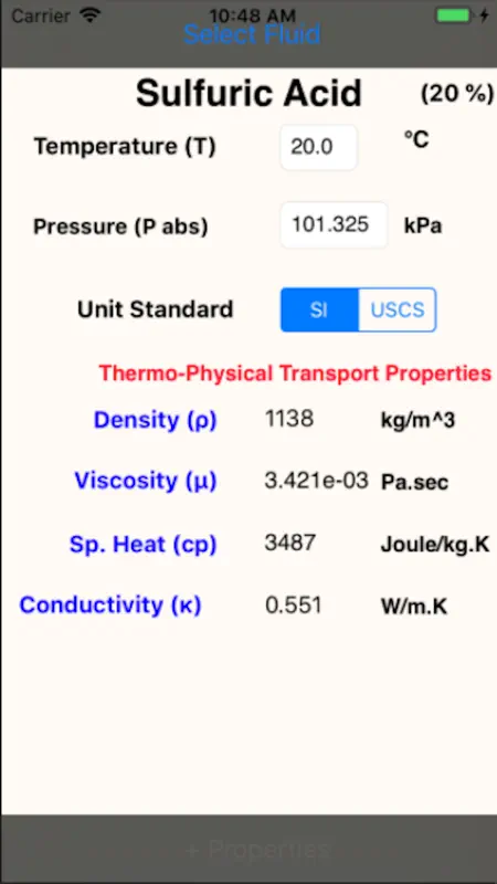 Thermo Physical Prop screenshot 9 of 9