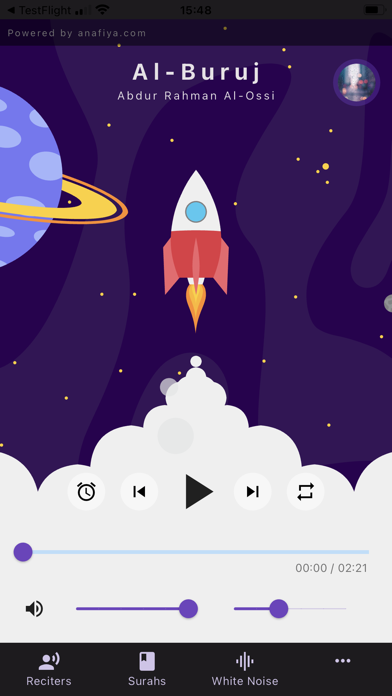 Quran White Noise - Baby Sleep Screenshot