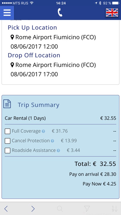 Bookingcar – car hire app screenshot-4