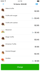 My mPOS screenshot