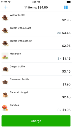 My mPOS screenshot 2