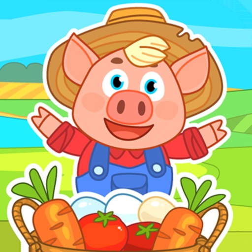 Farm for kids. icon