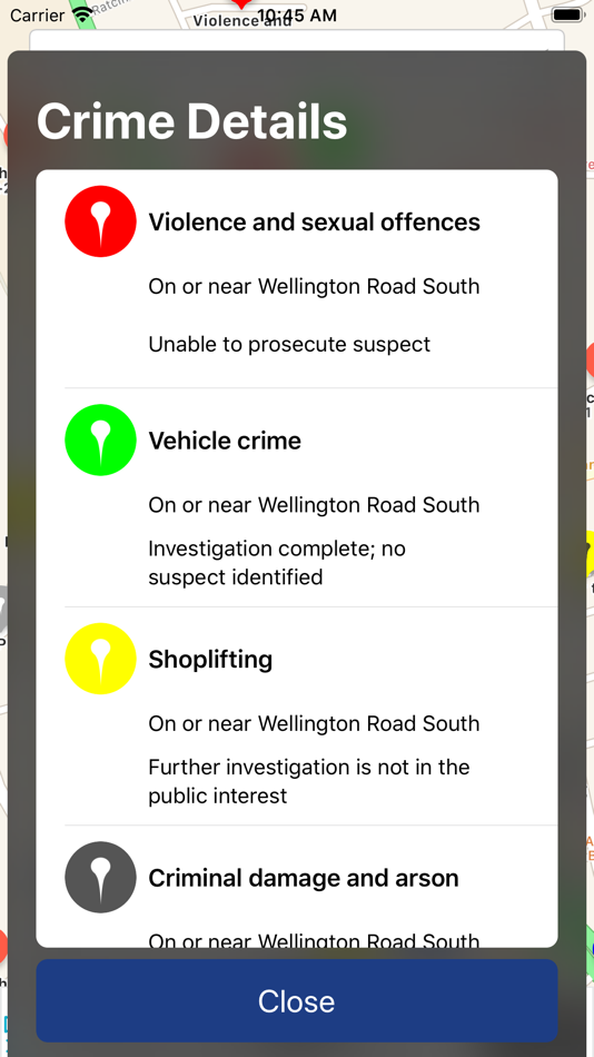 #2. Crime Map Watch UK (iOS) 由: John Benson