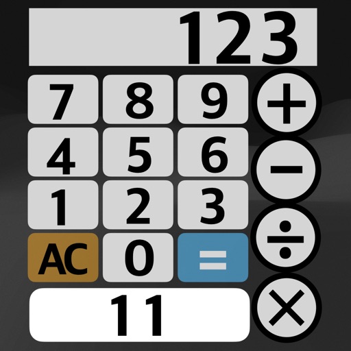 Calculator with 11 button