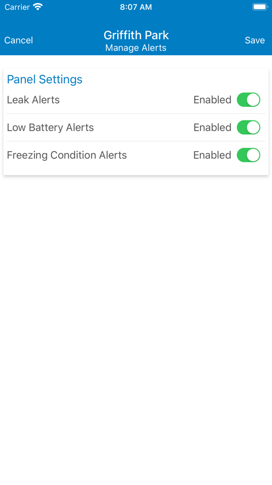 #3. Leak Defense System (iOS) Podle: Calance