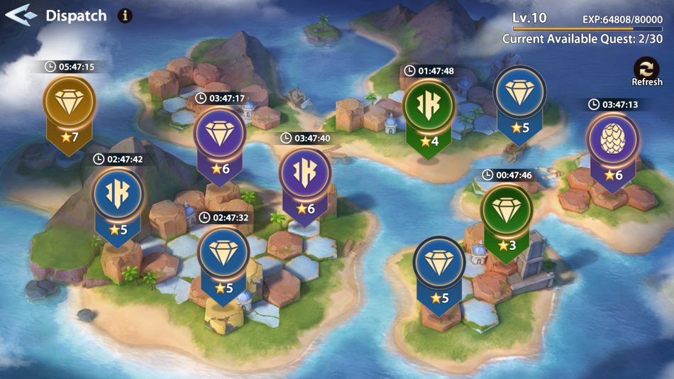 #7. Infinite Magicraid (iOS) โดย: DHGames Limited