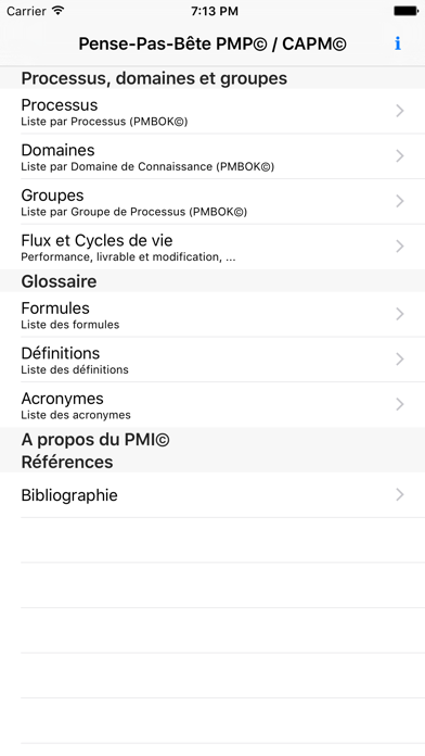 Screenshot #1 pour PMPReminderV6: aide-mémoire
