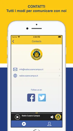 Radio Cusano screenshot 3